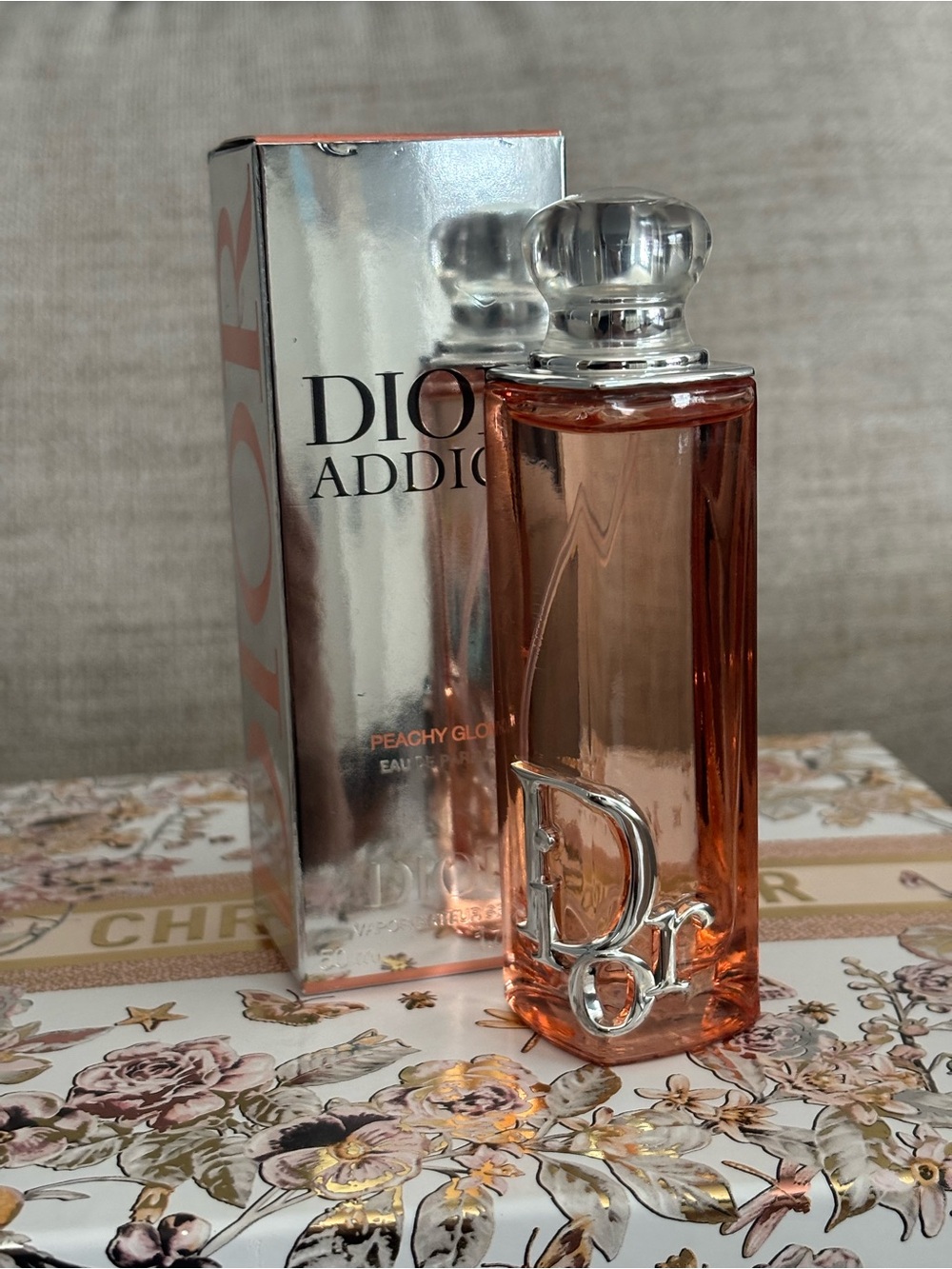 Dior Addict Peachy Glow Perfume — natural spray